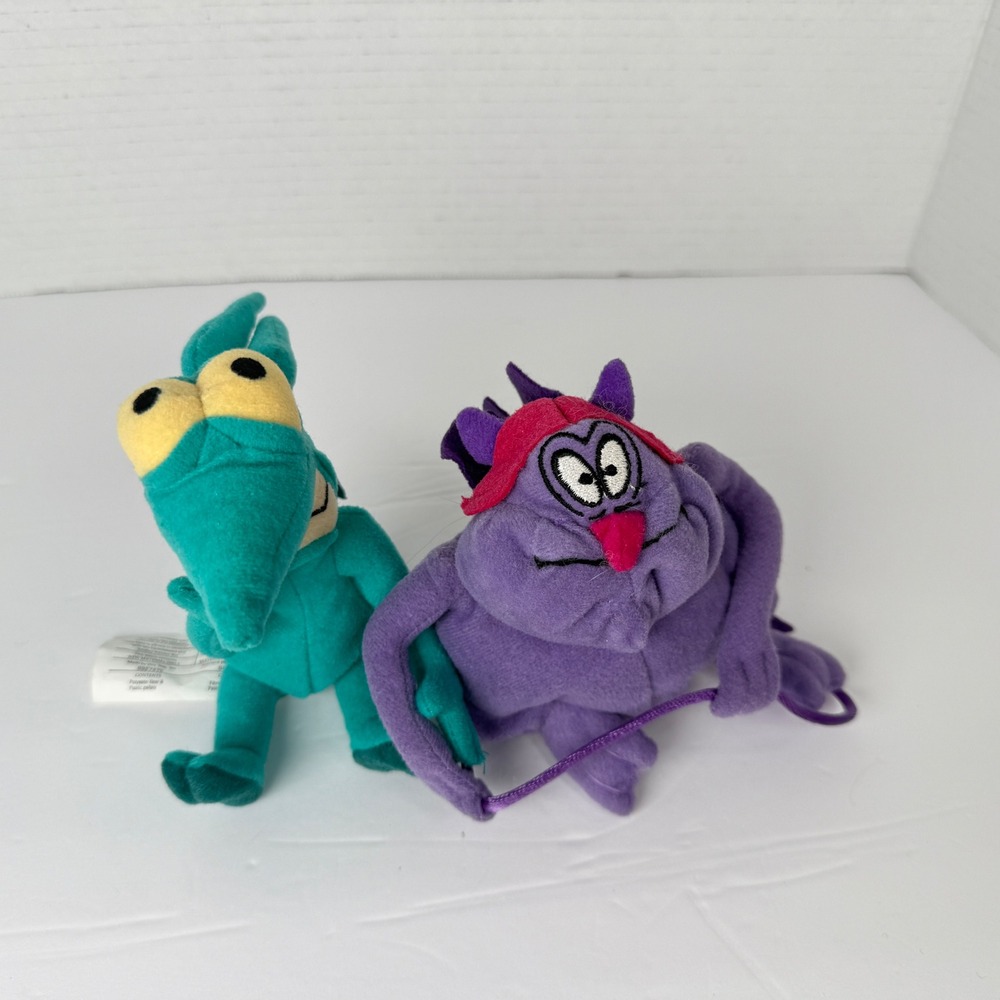 Vintage Disney store Plush Set Pain and Panic Hercules beanie